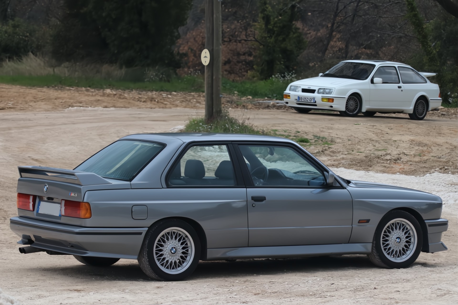 BMW M3 E30 Evolution I trois-quarts arrière