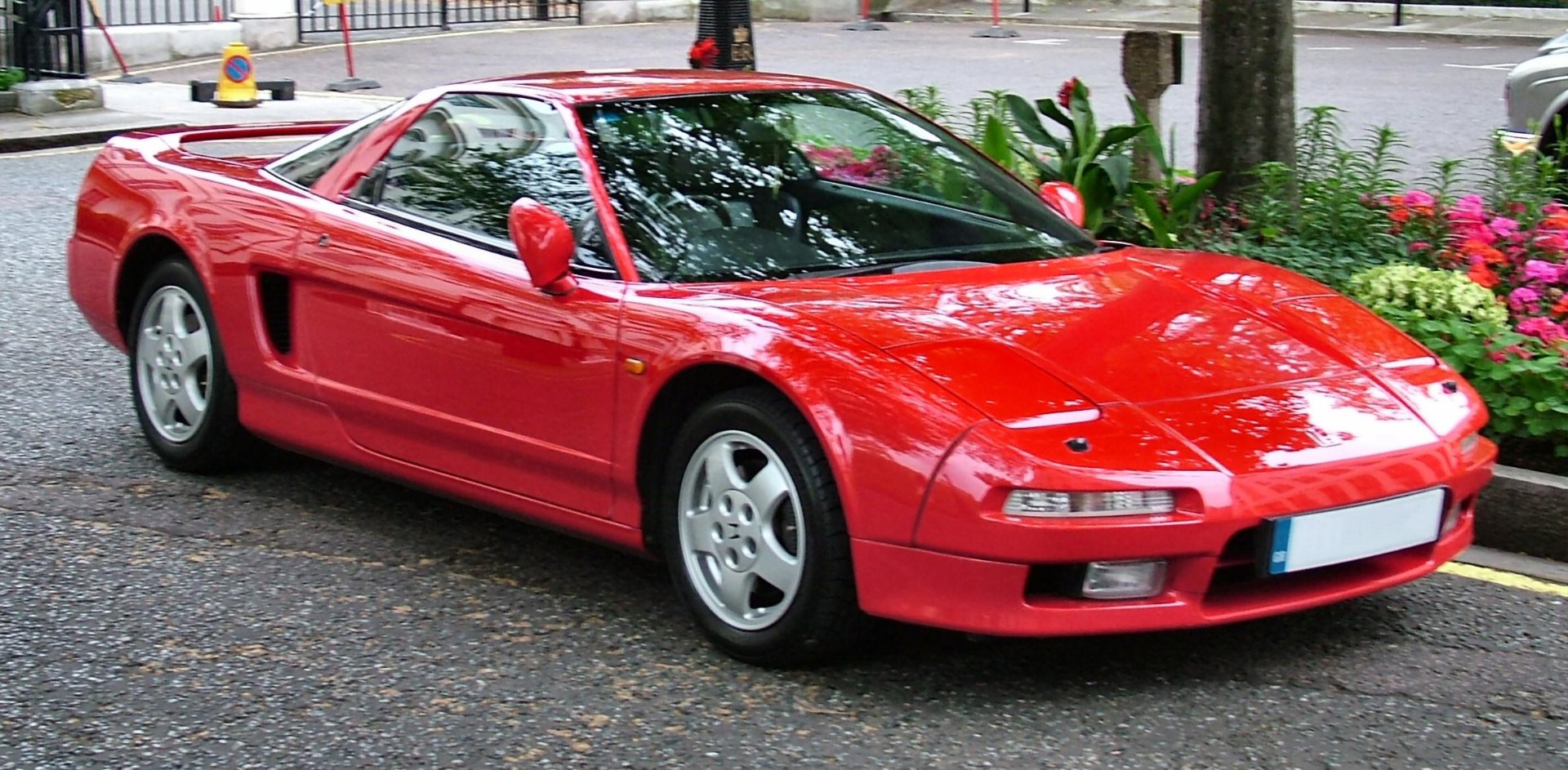 Honda NSX rouge première génération