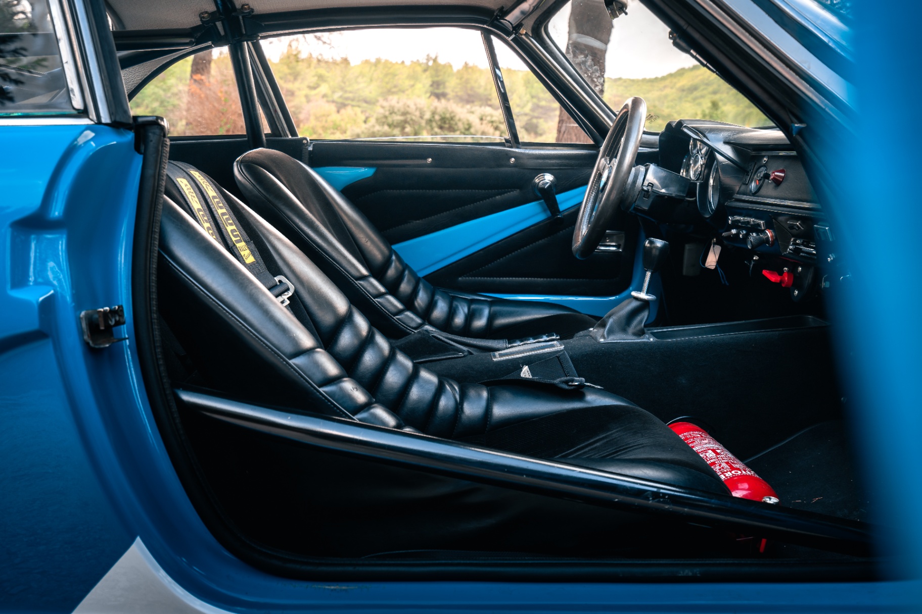 Baquets compétition et harnais de l'Alpine A110 1800 VB Bis