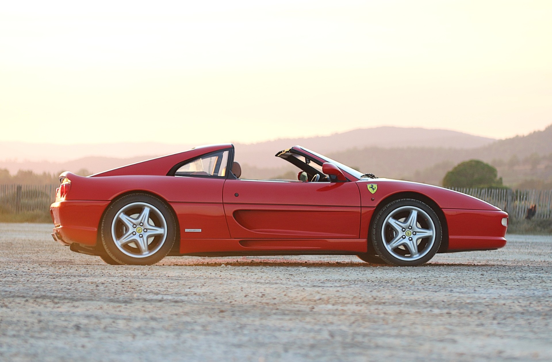 Ferrari F355 GTS vue arrière à Toulon